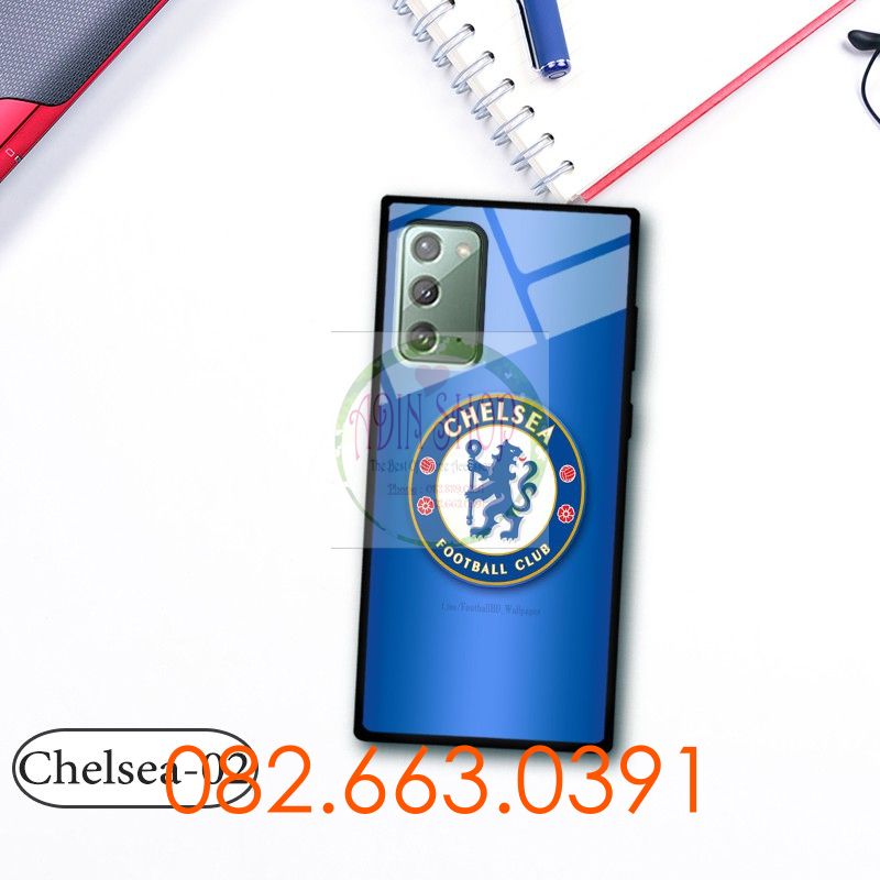 Ốp lưng Samsung Note 20 ép kính đội bóng đá