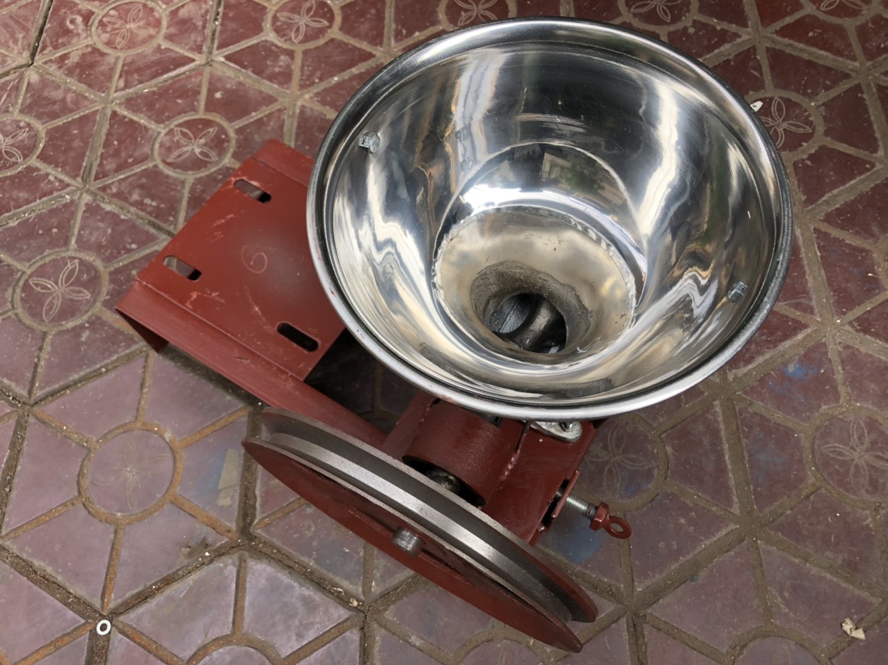 Máy xay đùn thịt xương cua cá chưa bao gồm motor