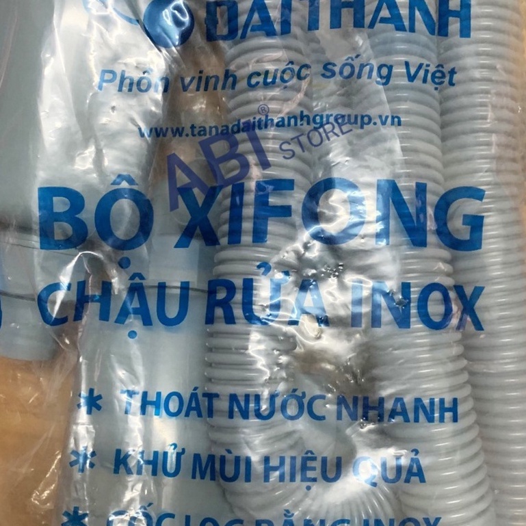 Xi phông thoát nước chậu rửa bát TÂN Á