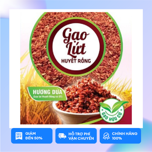 [HCM]Gạo Lức Huyết Rồng giá chỉ 20k/kg. Bán xả kho cho bà con thưởng thức