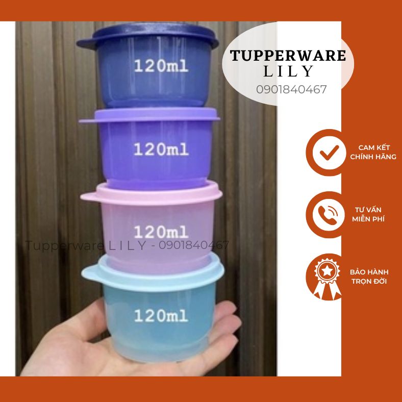 Hộp BQTP Snack Cup 120ml (1 hộp) - TupperwareLiLy