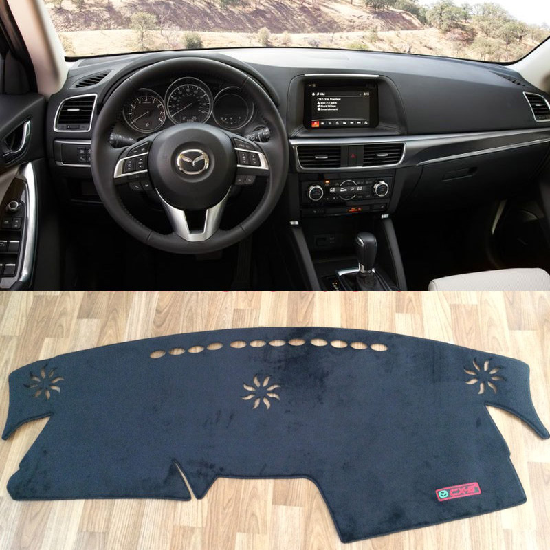 Thảm Taplo Mazda CX5 SX Việt Nam 3 Lớp Loại 1 Chống Nóng  2015-2017, 2018- 2020 Chất Liệu Nhung Mịn Chống Trượt