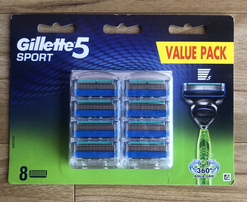 Hộp 8 lưỡi dao cạo râu Gillette Fusion Proshield/Fusion Proglide/Gillette Fusion nhập khẩu