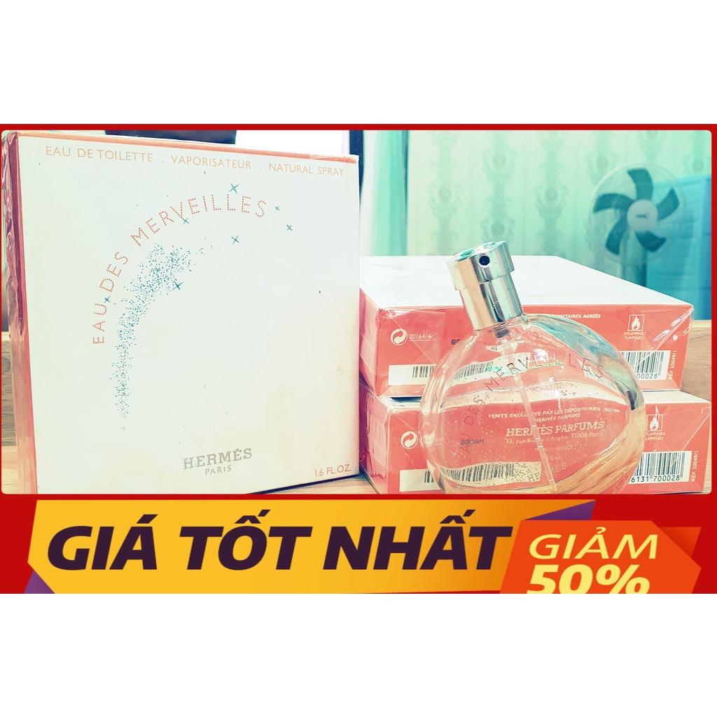 Nước hoa, Nước, Hoa, Nước hoa HERMES - EAU DES MERVEILLES.