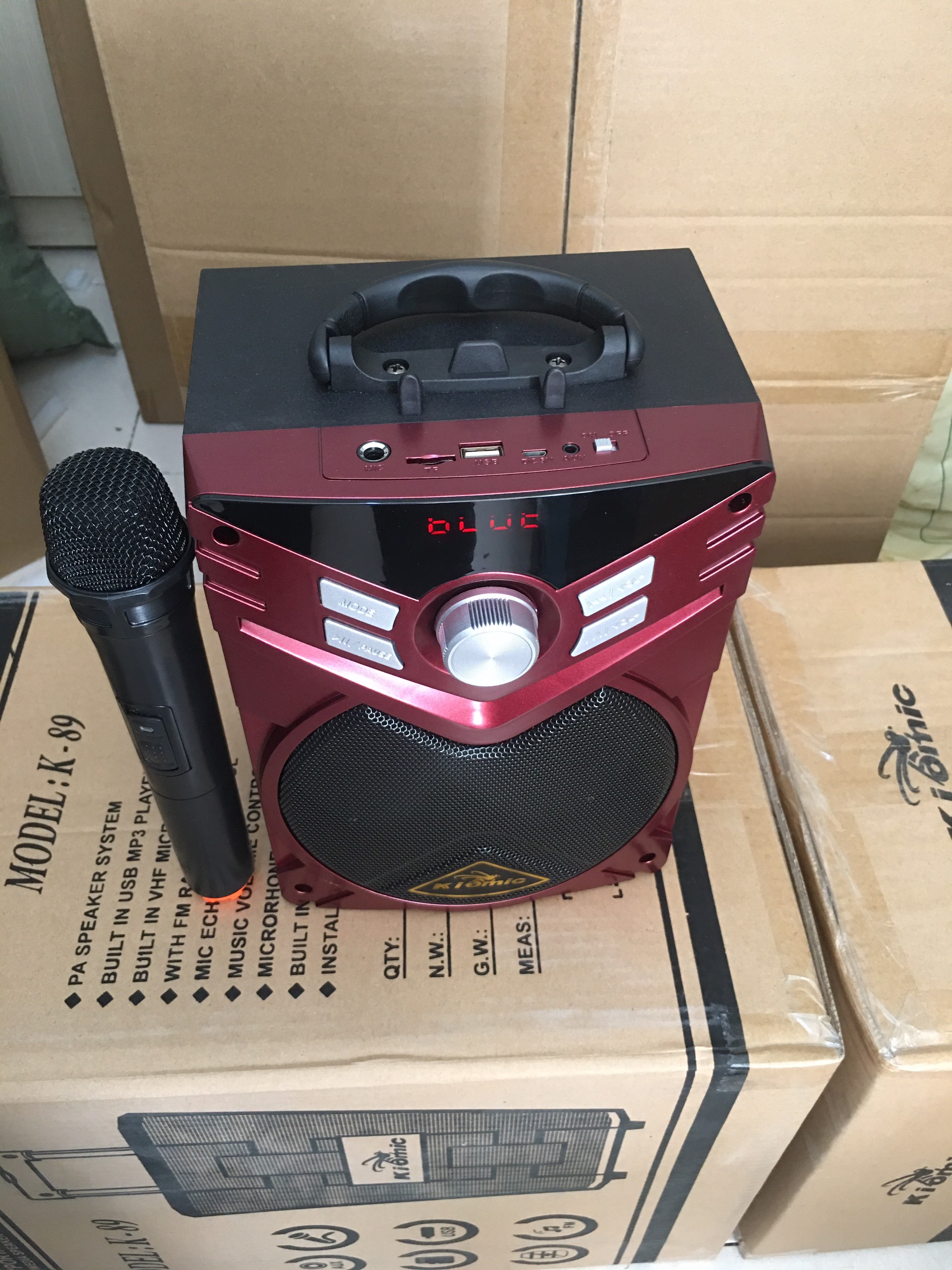[HCM]Loa hát karaoke kèm 1 mic không dây K56