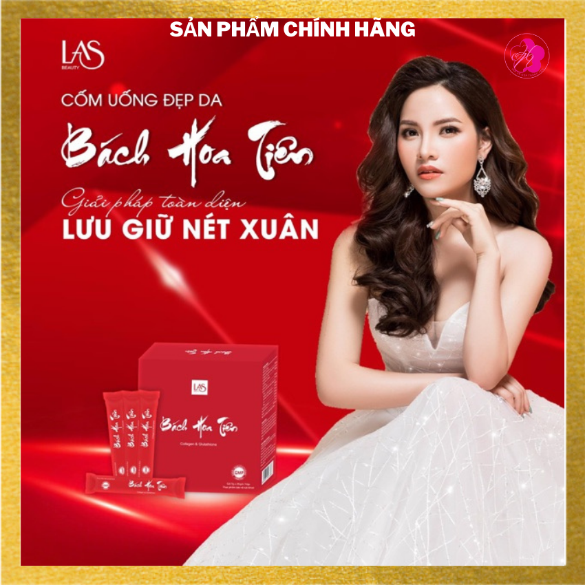 [Chính Hãng] Bách Hoa Tiên Las Beauty - Cốm uống đẹp da