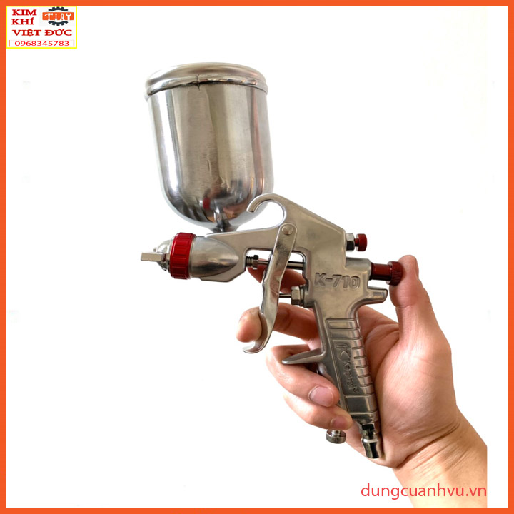 Súnng phun sơn 400ml kapusi k-710g