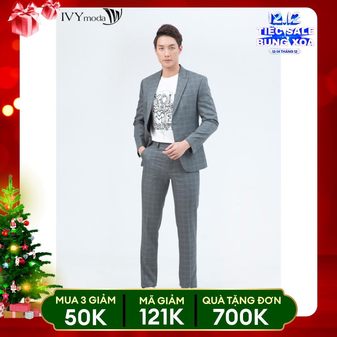 Áo vest Nam trẻ trung IVY moda MS 67E2107