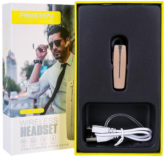 Tai nghe Bluetooth cao cấp Pavareal BT56 (Vàng hồng)
