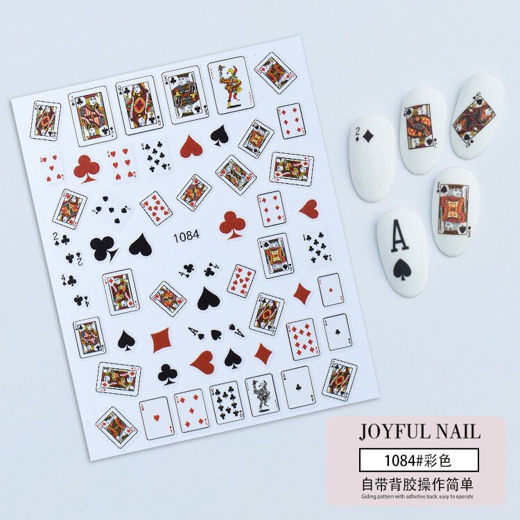 Sticker trang trí nail -JO