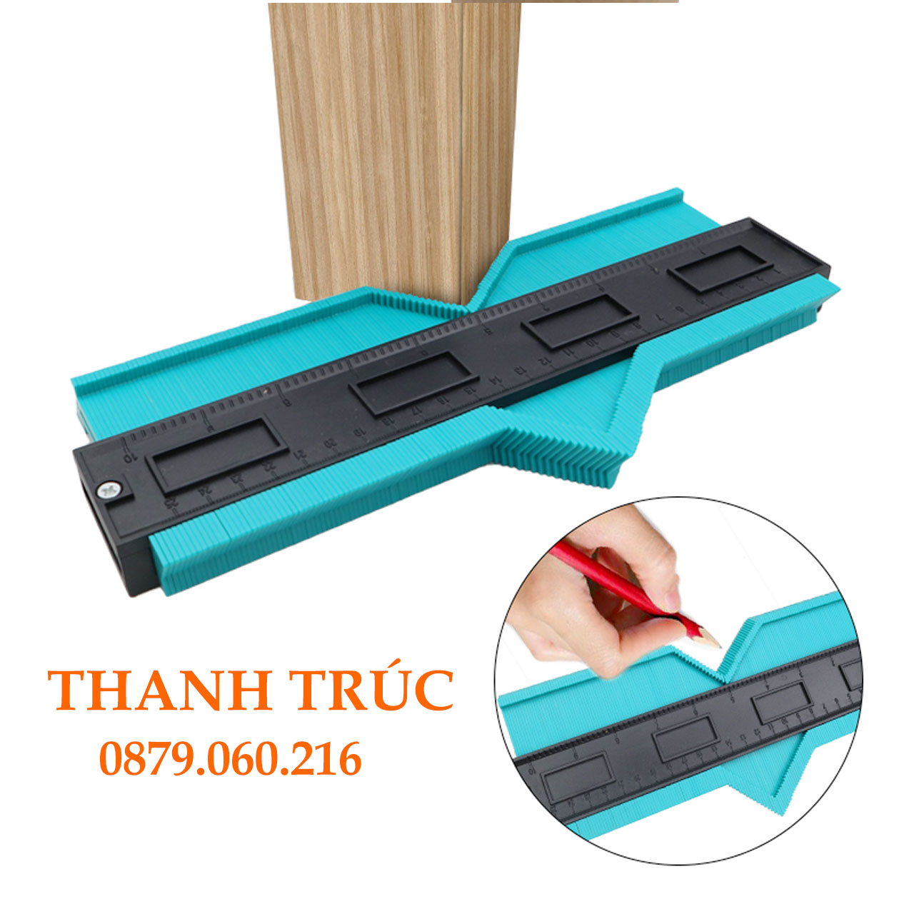 [xả kho ] thước sao chép đường viền đa năng