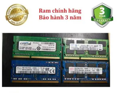 [HCM]Ram Laptop DDR3 8GB PC3L Bus 1600 Kingston hàng tháo máy - Bảo hành 36 tháng