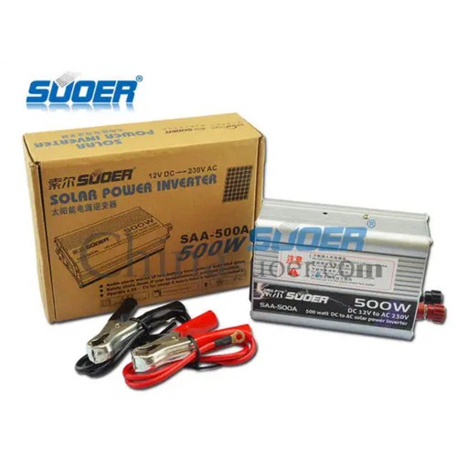 Bộ đổi điện 500w 12V Sang 220V - SAA-500A