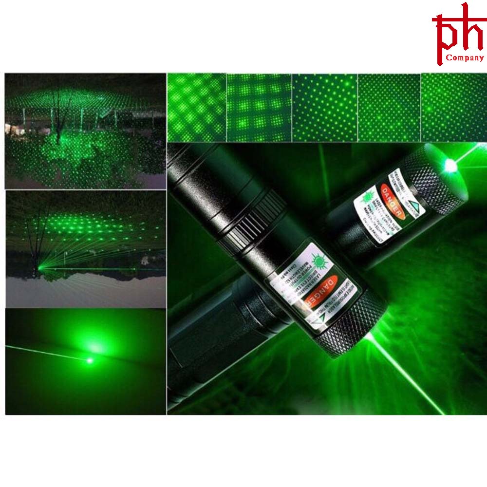 Đèn Pin Chiếu Tia Laser 303 Cao Cấp