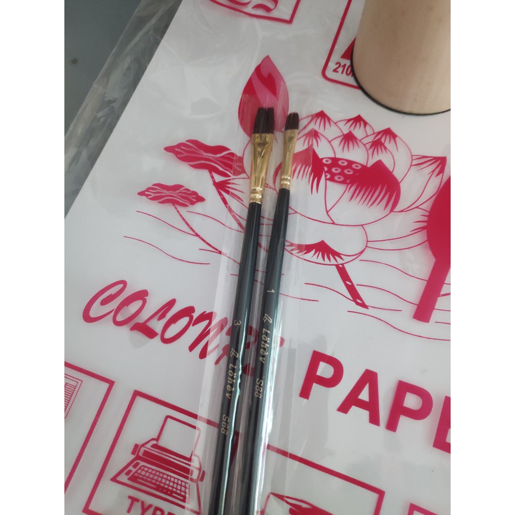 Cọ Đầu Oval Lohev S88 Bán Lẻ Theo Size