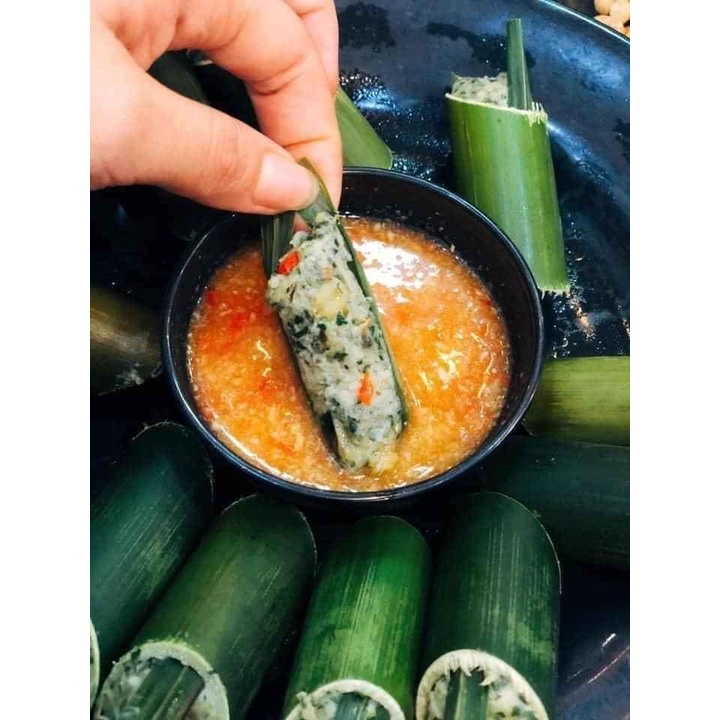 Chả ốc nhồi ống tre 500gr 20 ống (giao tphcm)