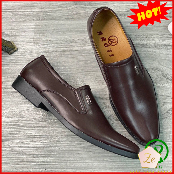 Giày da nam công sở thanh lịch, nhã nhặn M519