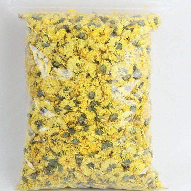 500gr hoa cúc vàng sấy khô nguyên bông
