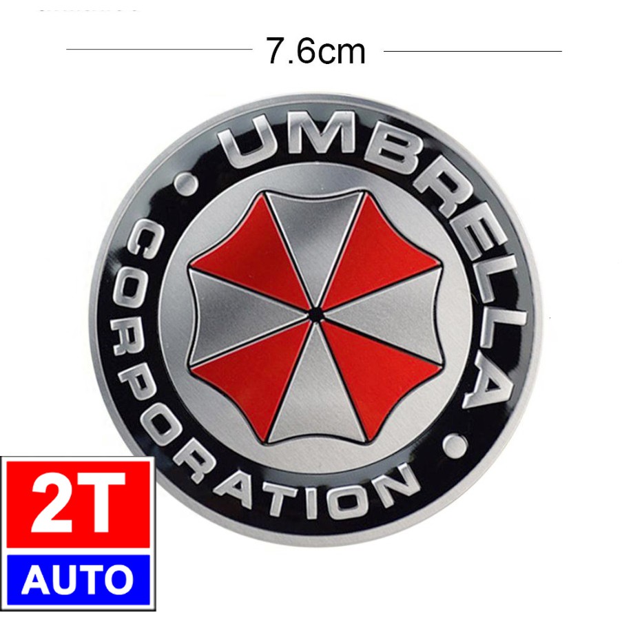 LOGO UMBRELLA dán trang trí xe hơi xe máy
