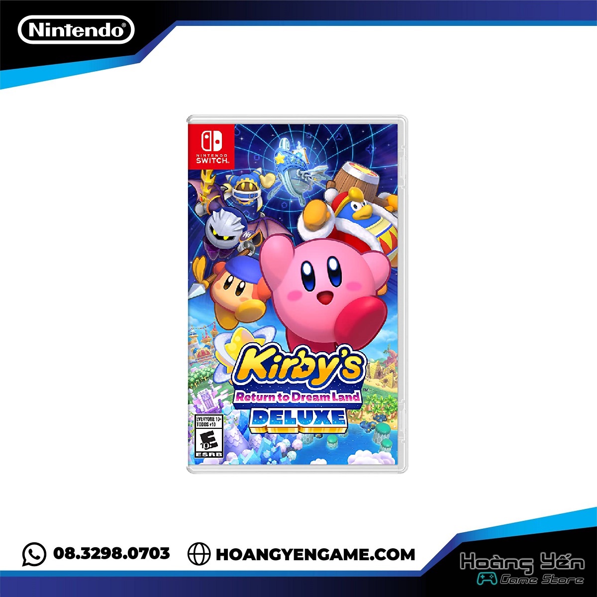 Băng Game Kirby Return To Dreamland Nintendo Switch