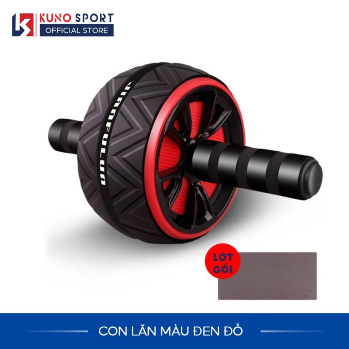 Con Lăn Tập Bụng 1 Bánh Cao Cấp KUNO SPORT Tập Giảm Mỡ Bụng Tại Nhà