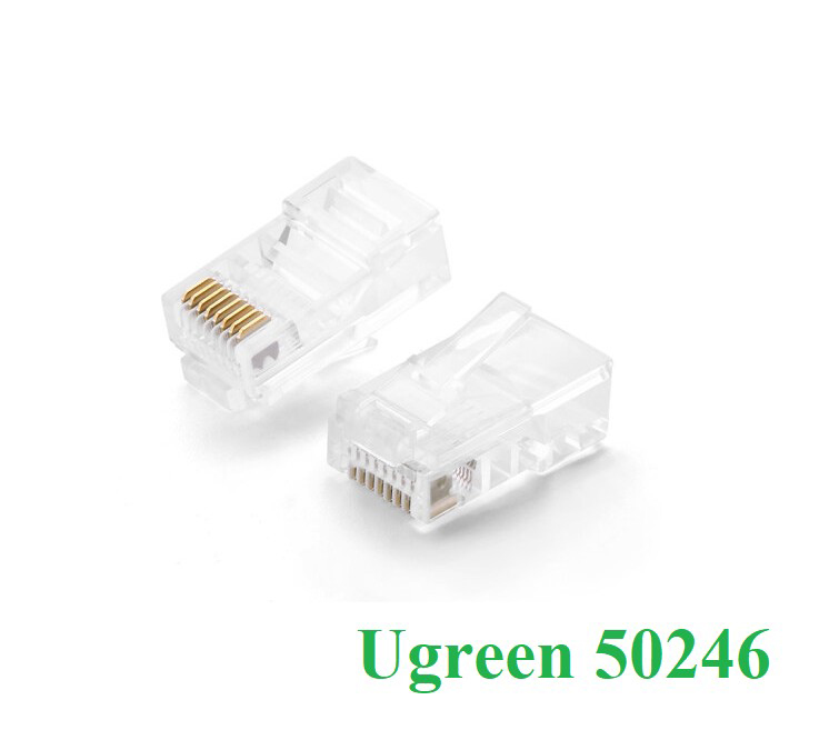 Hạt mạng RJ45 Cat5e túi 100c Ugreen 50246