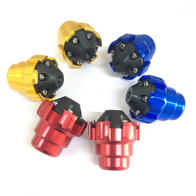 [Giá 1 cặp ] Gù chống đổ trước 6 cạnh CNC màu đỏ