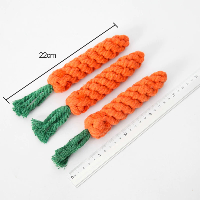 [HCM]Đồ chơi gặm cho chó hình cà rốt - Đồ chơi 210
