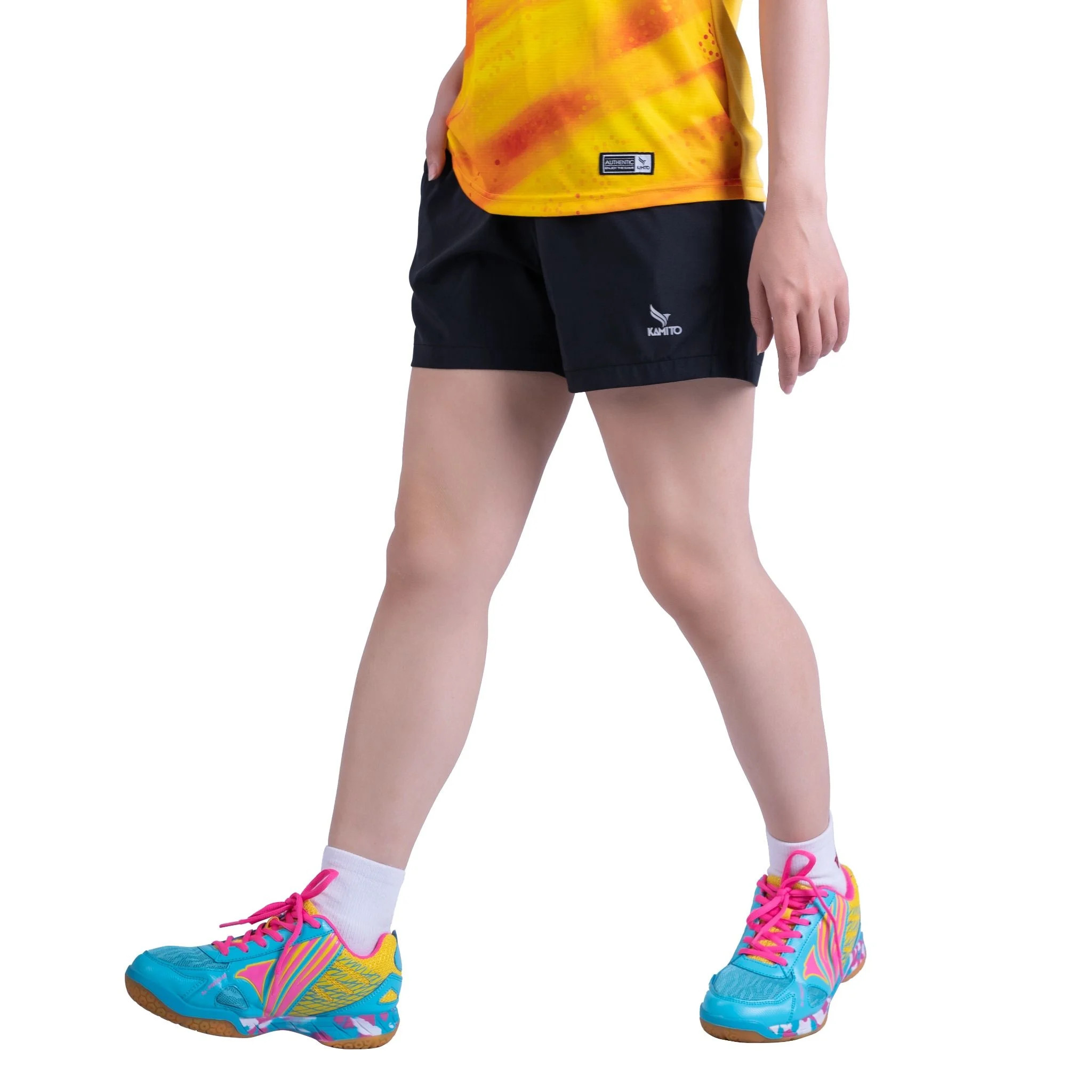 Quần short nữ Kamito Basic, lưng thun, mát mẻ, bền bỉ, không nhăn, thông thoáng