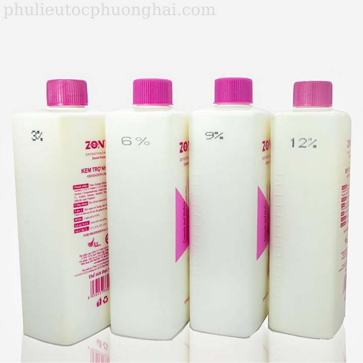 Oxy Trợ Nhuộm Không Không rát da đầu Zone