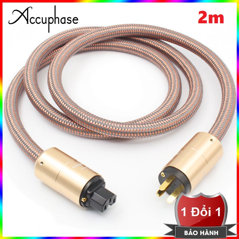 Dây nguồn Hi-end dài 2m- Dây nguồn Accuphase 40TH ANNIVERSARY chuyên dụng