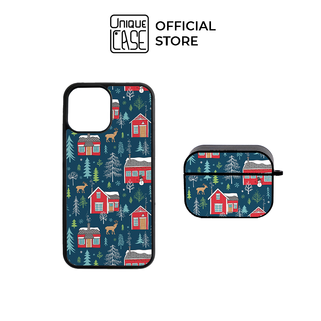 Combo Ốp lưng iPhone và Case Airpods Unique Case CB016