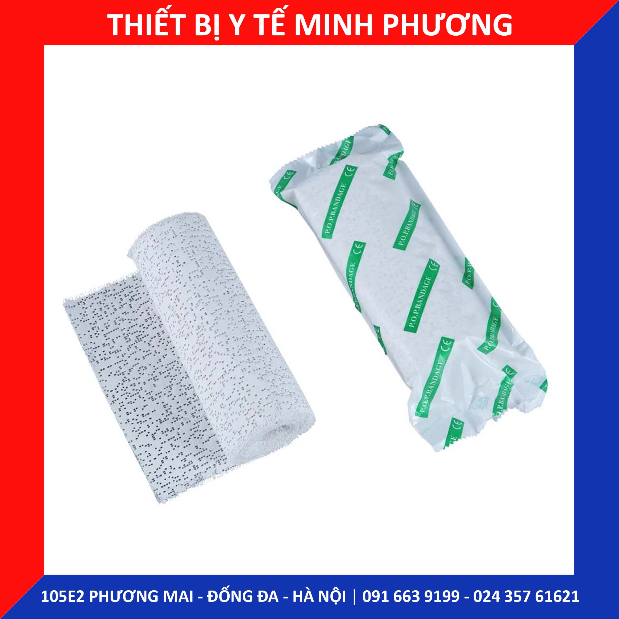 Băng bột bó thạch cao P.O.P Bandage Greetmed