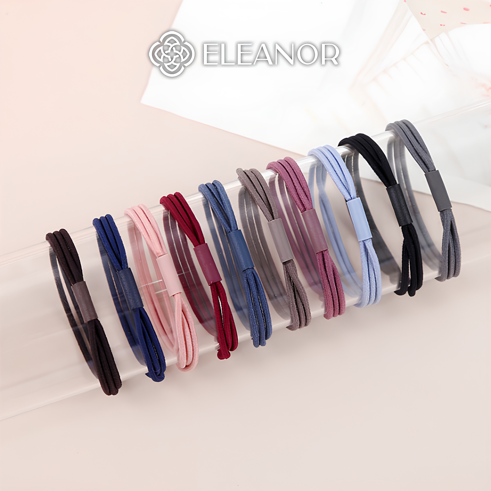 Dây buộc tóc nữ Eleanor Accessories dây cột tóc thun basic phụ kiện tóc 3479