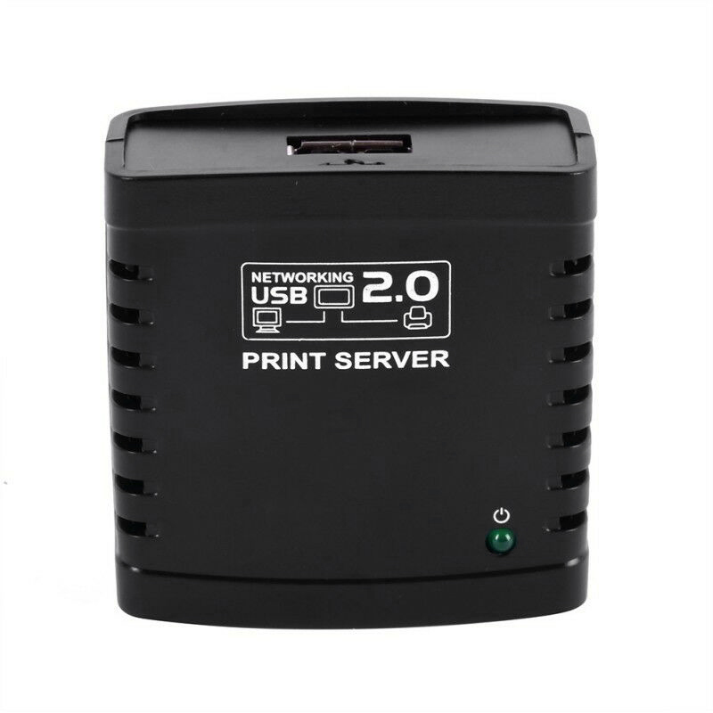 Bảng giá USB 2.0 LRP Print Server Share A LAN Ethernet Networking Printers Power Adapter with US Plug Phong Vũ