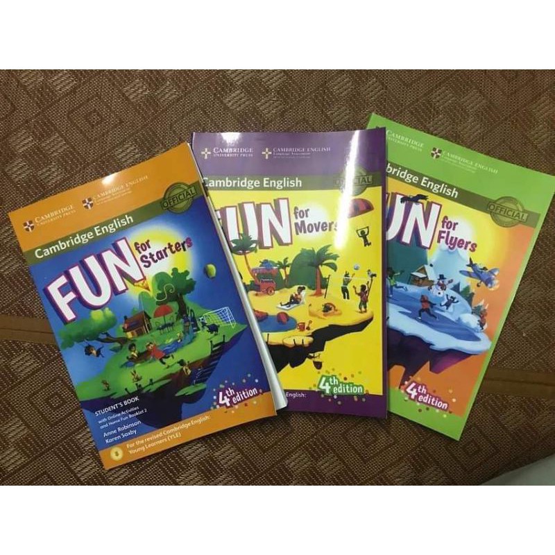 Sách luyện thi Fun for Movers/ chuẩn Cambridge
