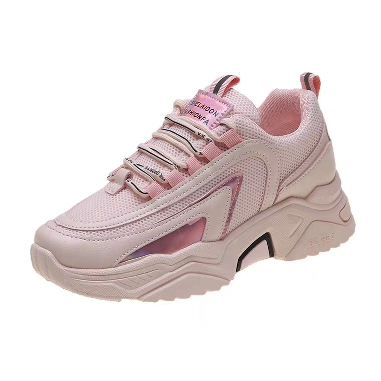 GIÀY THỂ THAO NỮ PHẢN QUANG 3/GIẦY SNEAKERS ĐỘN ĐẾ 5CM