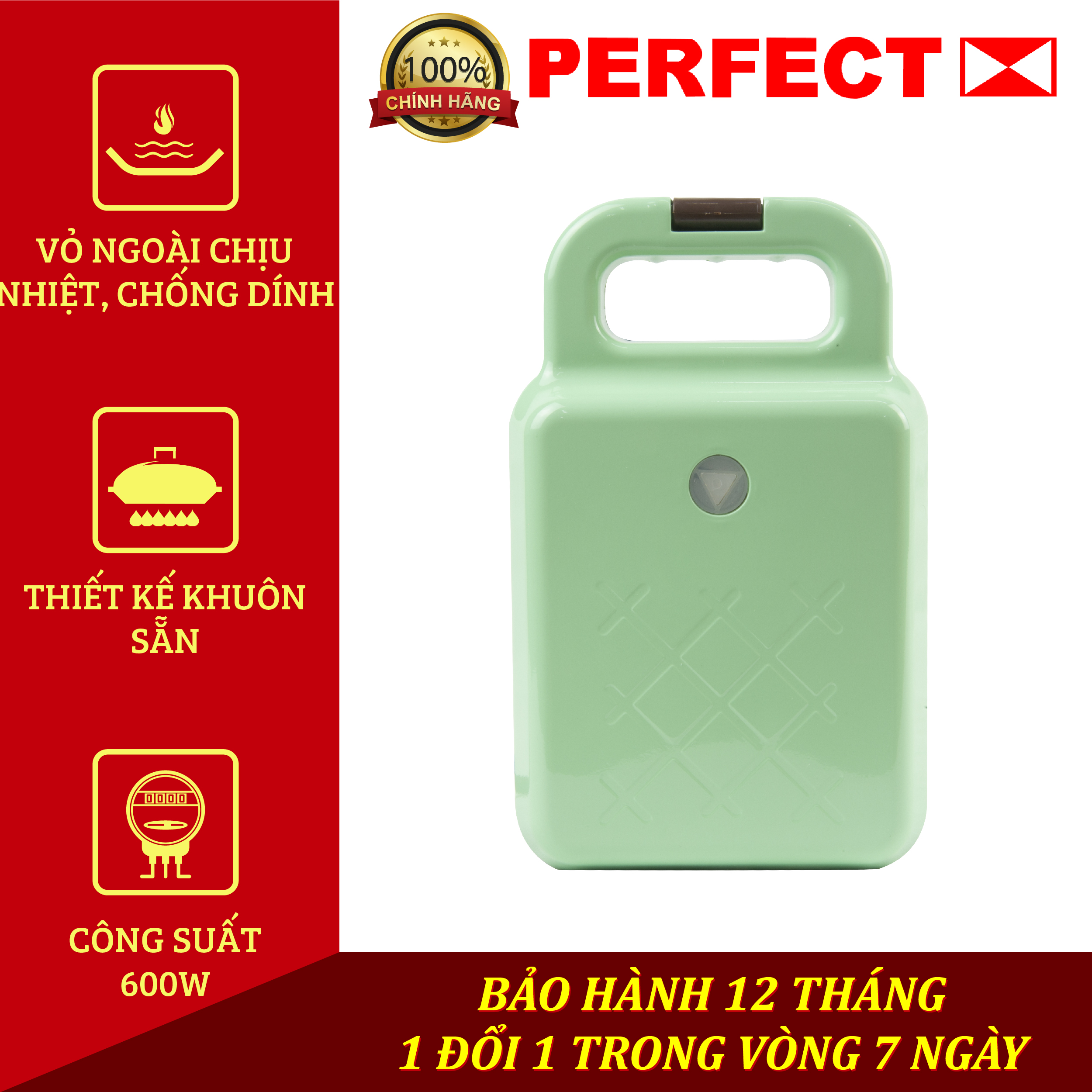 MÁY SANDWICH ĐA NĂNG PERFECT PF-833