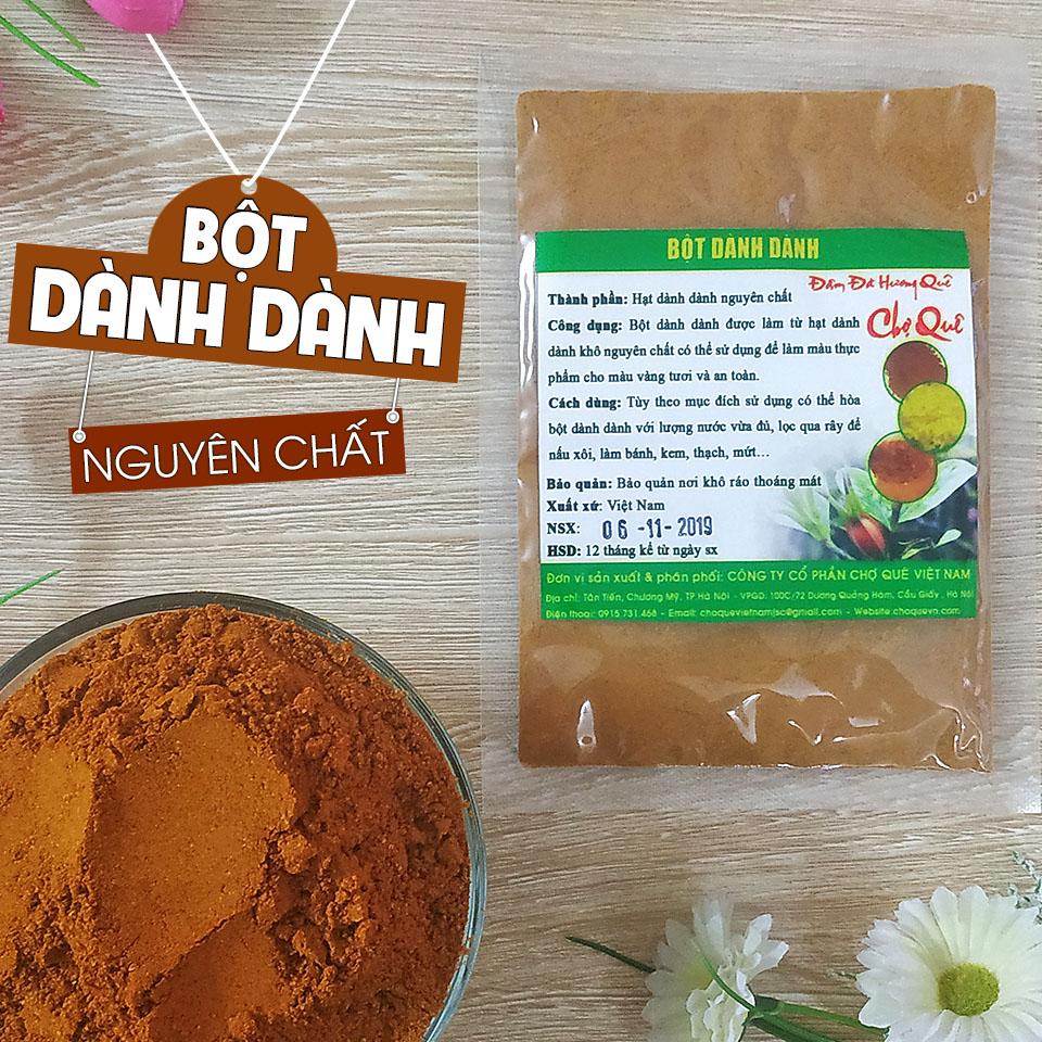 Bột dành dành nguyên chất 100g