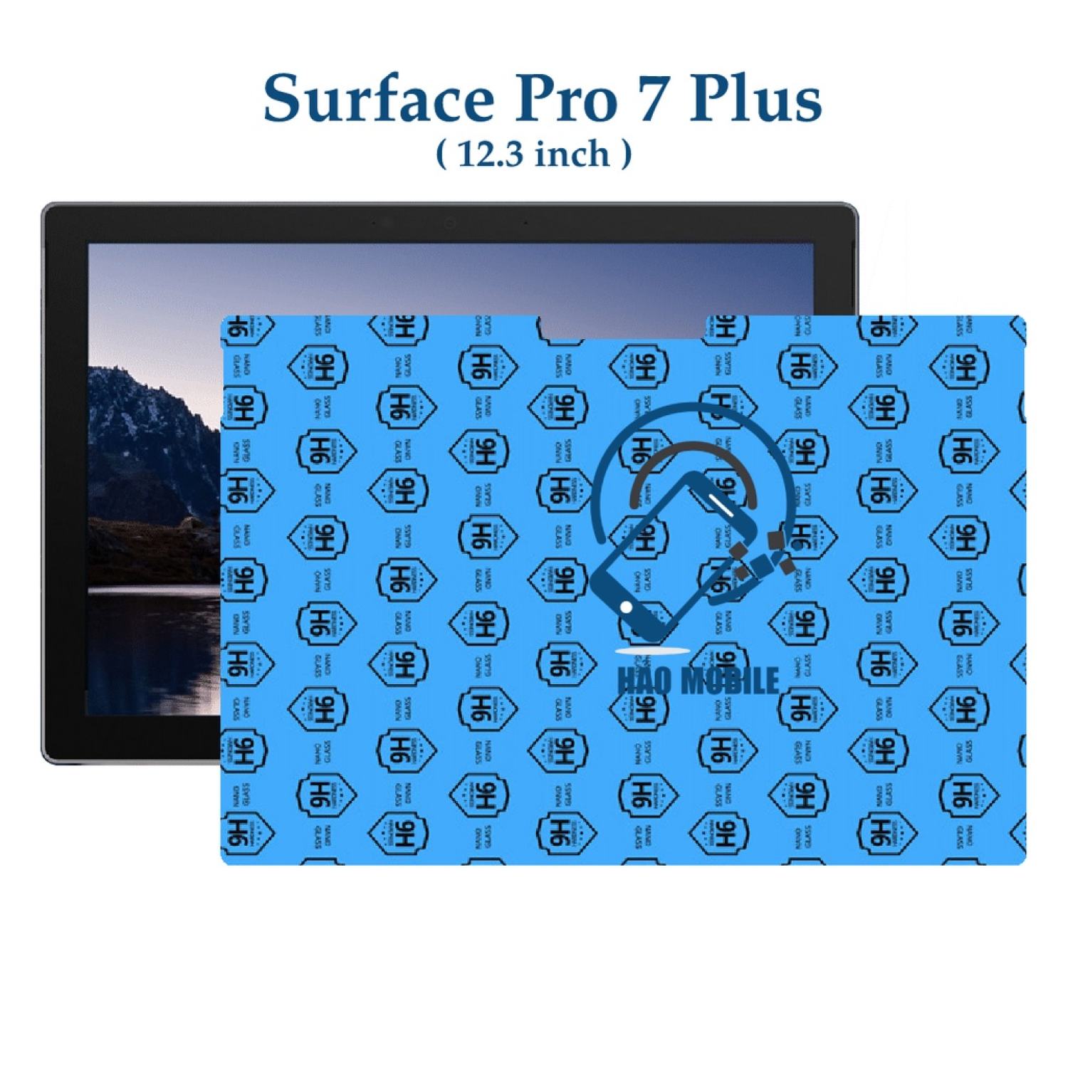 Dán cường lực dẻo nano cho Surface Pro 7 Plus full màn