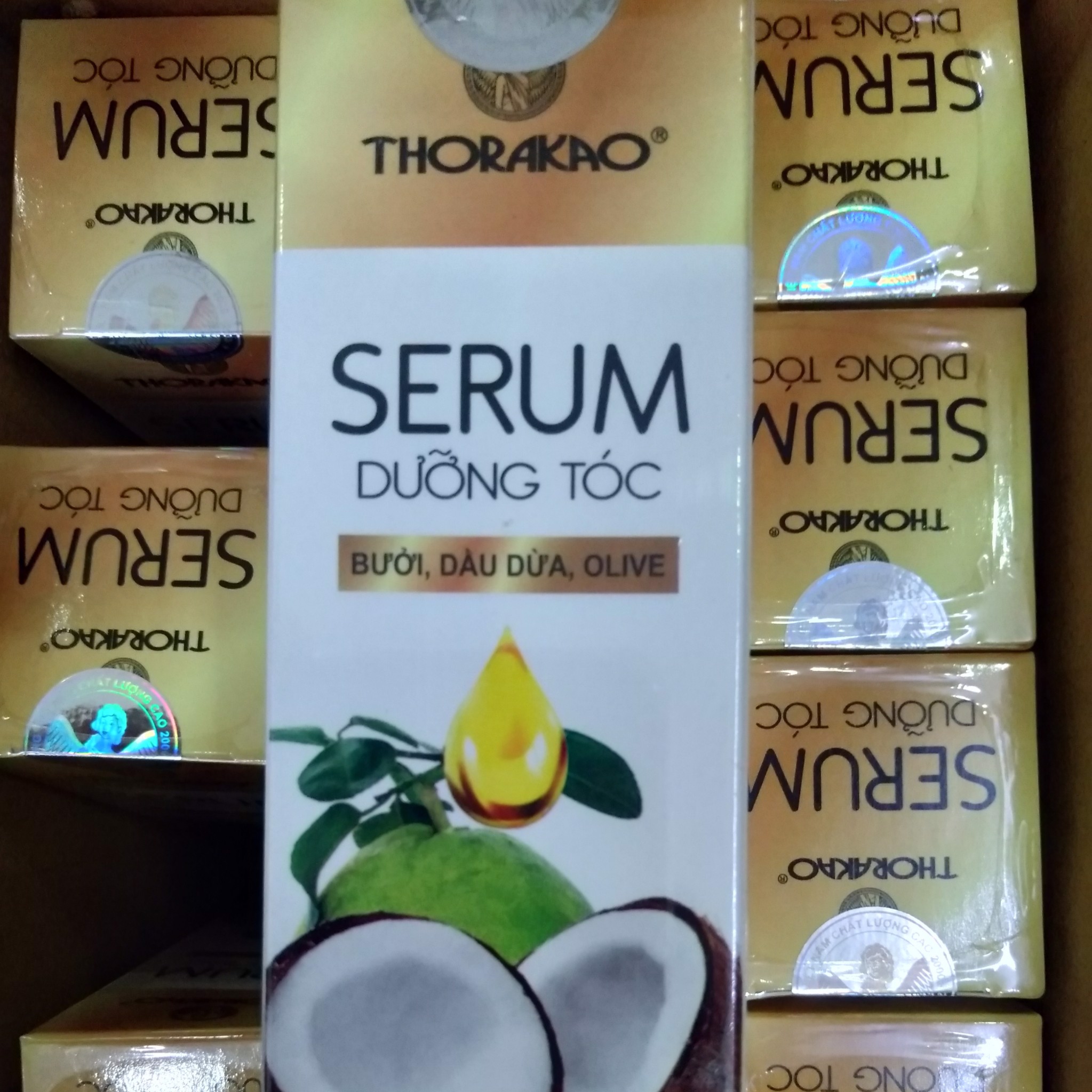 SERUM DƯỠNG TÓC 75ML (BƯỞI - DẦU DỪA - OLIVE) THORAKAO