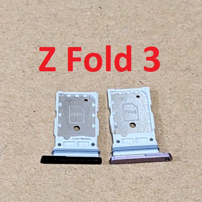 Khay thẻ SIM + Khay thẻ Micro SD cho Samsung Z Fold 3 5G SM-F926B/DS Linh Kiện Thay Thế