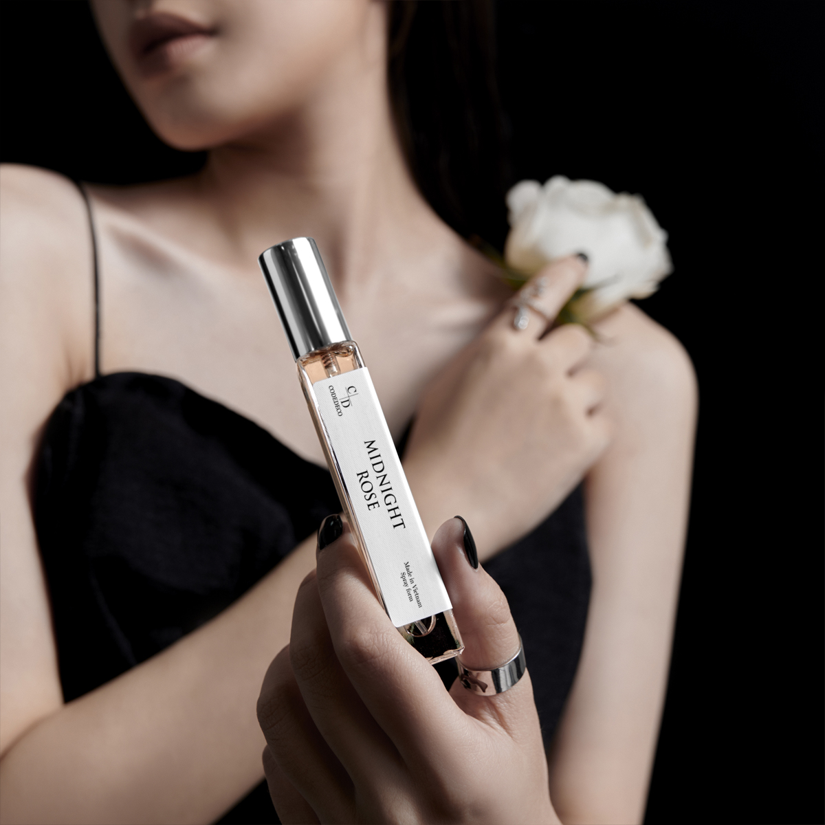 Tinh dầu nước hoa CODEDECO Midnight Rose 10ml, bí ẩn, đằm thắm