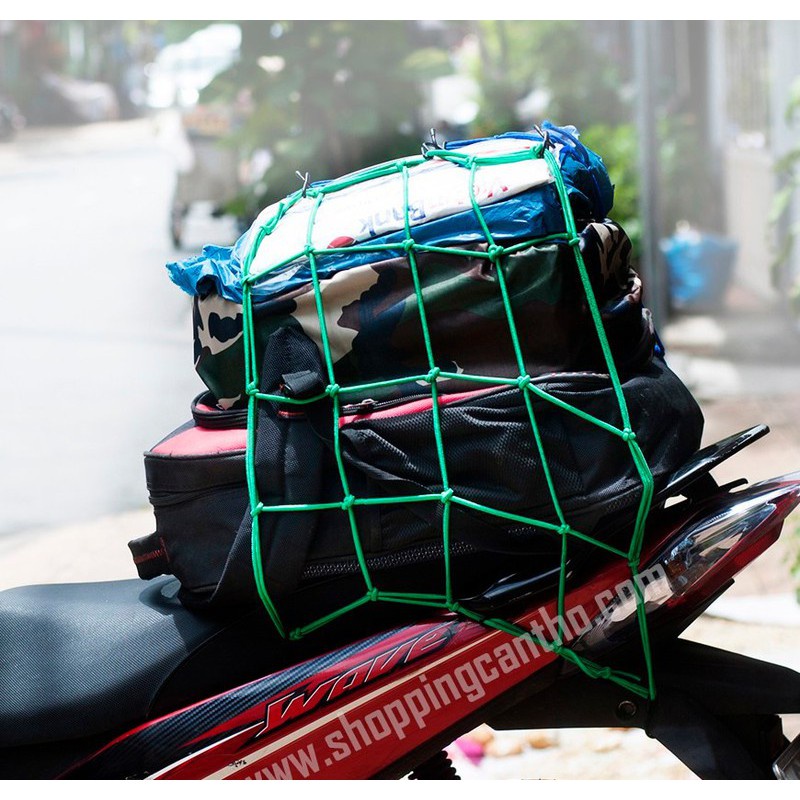 Lưới Thun Ràng Đồ Moto, Xe Máy Size Lớn