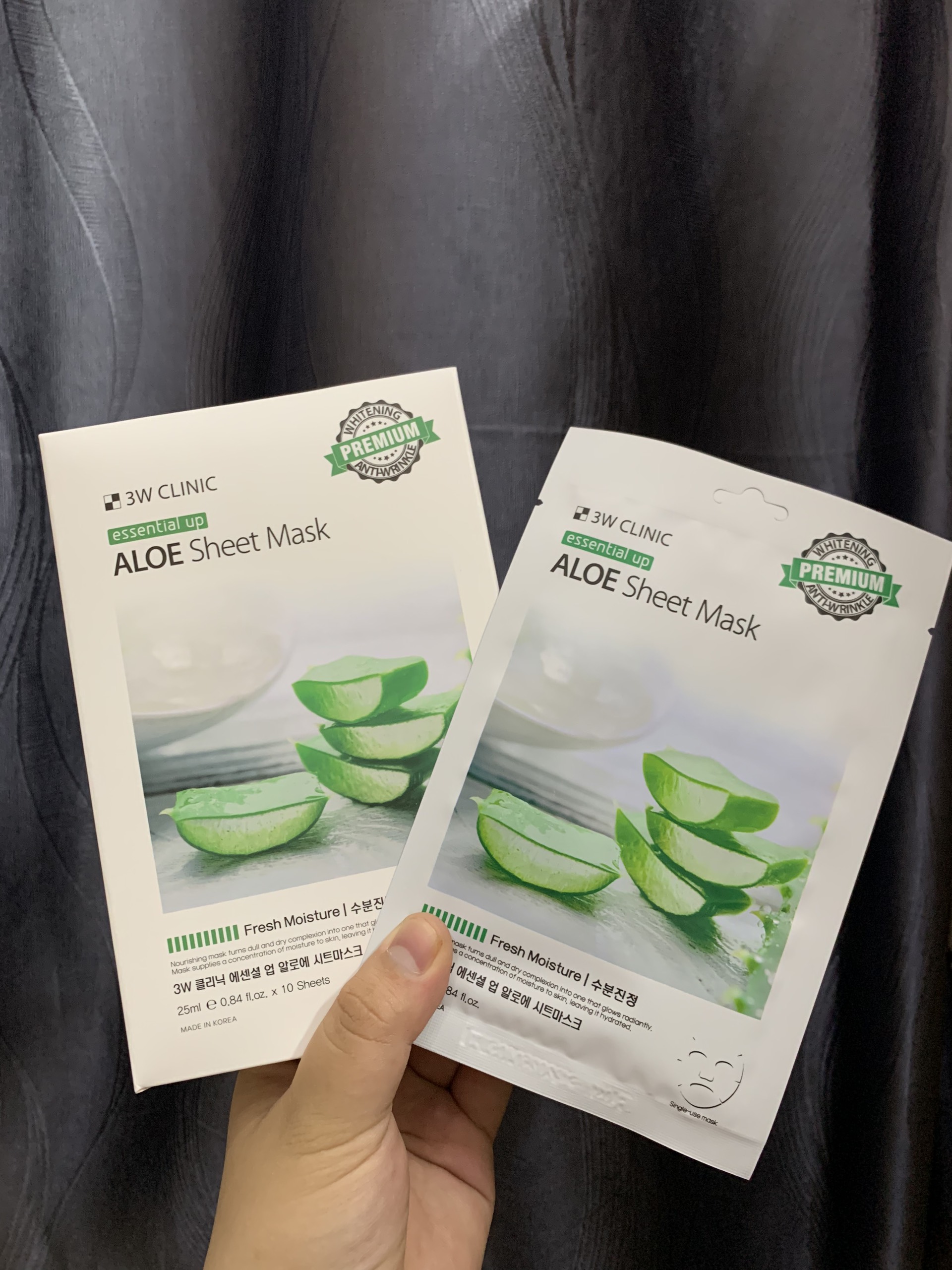 [LỐC 10 MIẾNG] Mặt nạ dưỡng da 3W Clinic Hàn Quốc