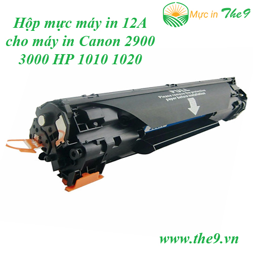 [HCM]Mực máy in CANON LBP 2900 3000 - 12A (mã HKC-12A)