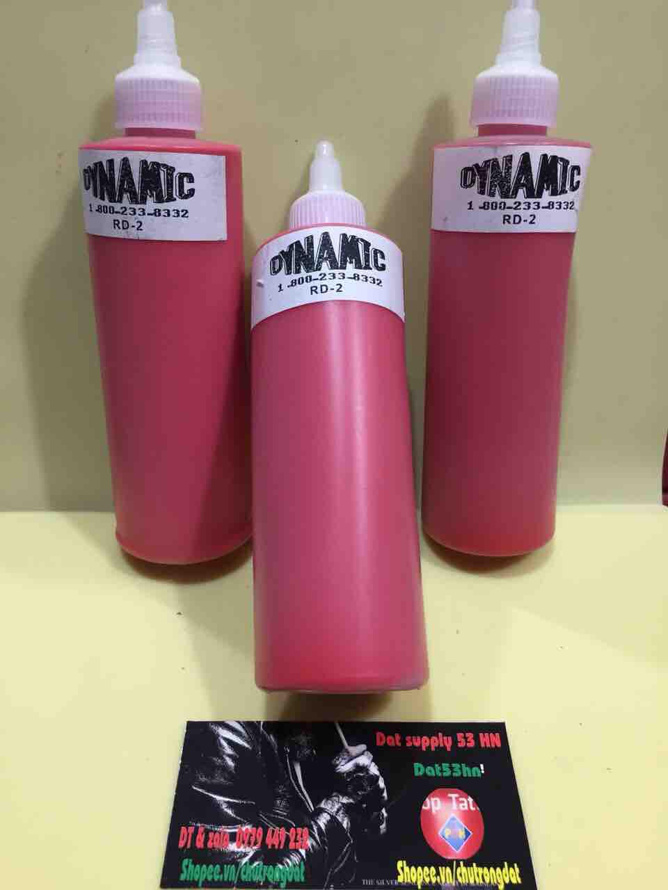 Mực tập xăm mầu đỏ 240ml