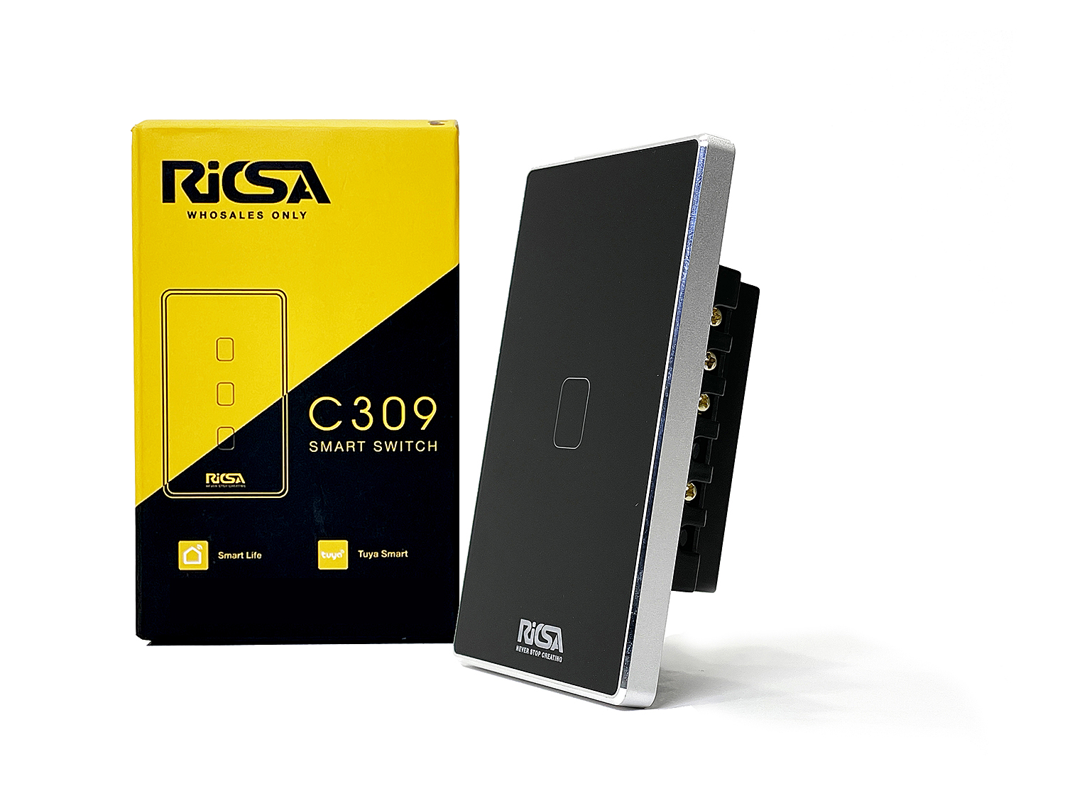 Công Tắc Điện Thông Minh.RICSA C309 WiFi
