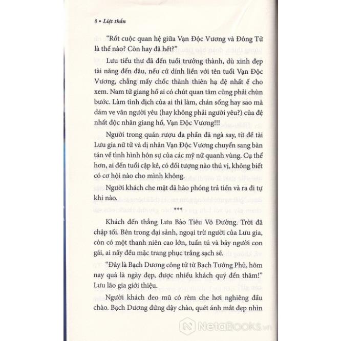 Sách - Liệt Thần - Huy Hoàng