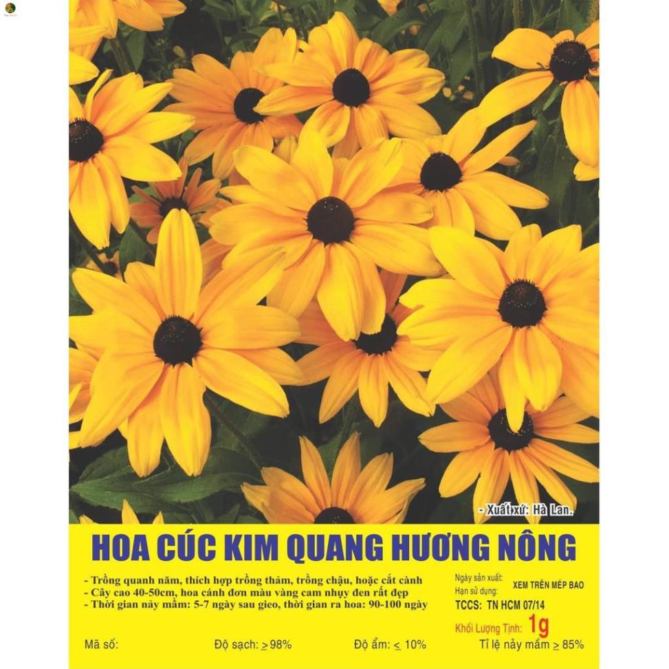 Hạt hoa cúc kim quang - gói 1 gram